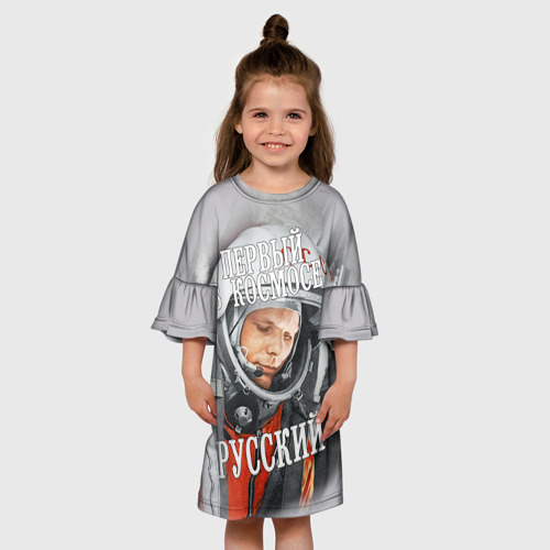 Детское платье 3D Гагарин - фото 4