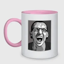 Кружка двухцветная Linkin Park