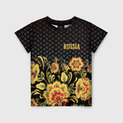 Детская футболка 3D Россия