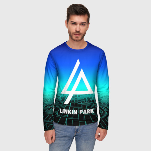 Мужской лонгслив 3D Linkin Park, цвет 3D печать - фото 3