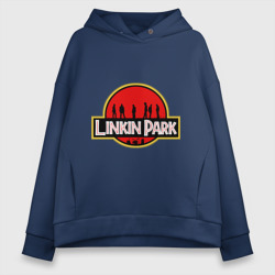 Женское худи Oversize хлопок Linkin Park