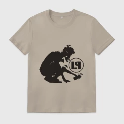 Мужская футболка хлопок Linkin Park графити парень