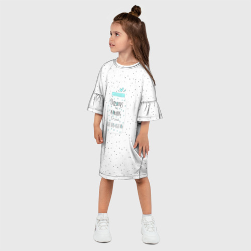 Детское платье 3D Dreams are Coming, цвет 3D печать - фото 3