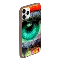 Чехол для iPhone 11 Pro Max матовый Eyes swag - фото 2