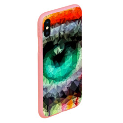 Чехол для iPhone XS Max матовый Eyes swag - фото 2