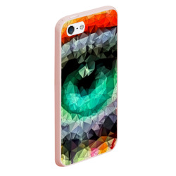 Чехол для iPhone 5/5S матовый Eyes swag - фото 2