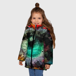Зимняя куртка для девочек 3D Eyes swag - фото 2