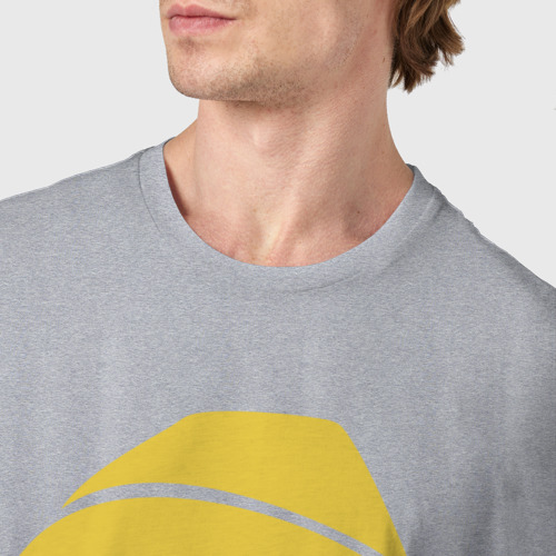 Мужская футболка хлопок SKAM 5, цвет меланж - фото 6