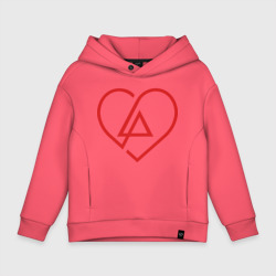 Детское худи Oversize хлопок Linkin Park Heart