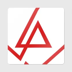 Магнит виниловый Квадрат Linkin Park Heart