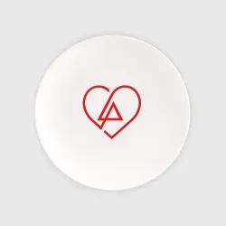 Тарелка Linkin Park Heart
