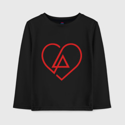 Детский лонгслив хлопок Linkin Park Heart