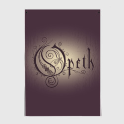 Постер Opeth logo