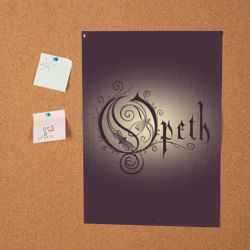 Постер Opeth logo - фото 2