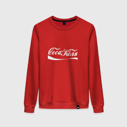 Женский свитшот хлопок Coca Коля