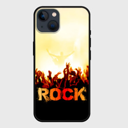 Rock концерт – Чехол для iPhone 14 с принтом купить