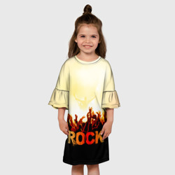 Детское платье 3D Rock концерт - фото 2