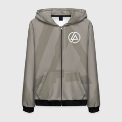 Мужская толстовка 3D на молнии Linkin Park Hoodie