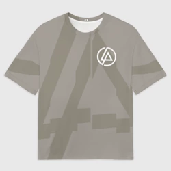 Мужская футболка oversize 3D Linkin Park Hoodie