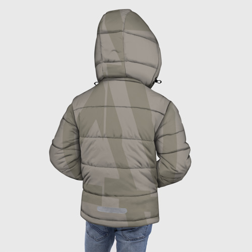 Зимняя куртка для мальчиков 3D с принтом Linkin Park Hoodie, вид сзади #2