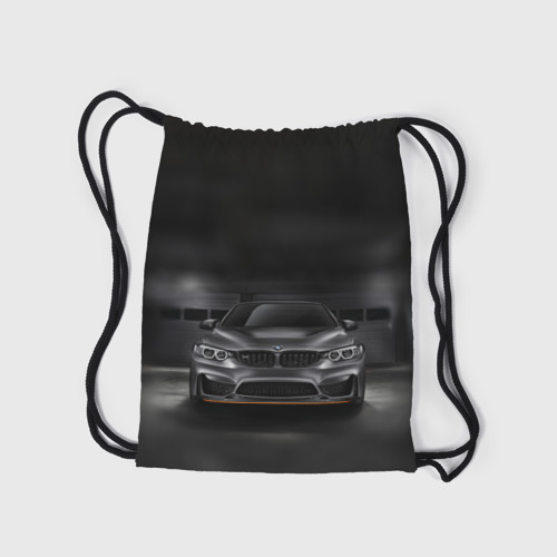 Рюкзак-мешок 3D BMW серебро - фото 7