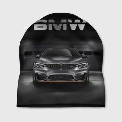 Шапка 3D BMW серебро