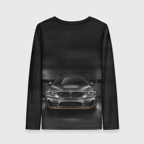 Женский лонгслив 3D BMW серебро - фото 2