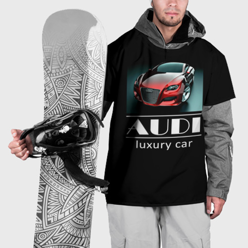 Накидка на куртку 3D AUDI luxury car, цвет 3D печать