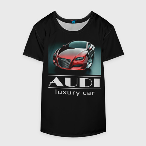 Накидка на куртку 3D AUDI luxury car, цвет 3D печать - фото 4