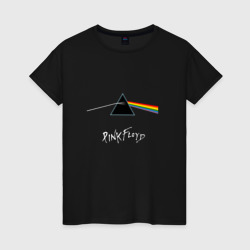 Женская футболка хлопок Pink Floyd