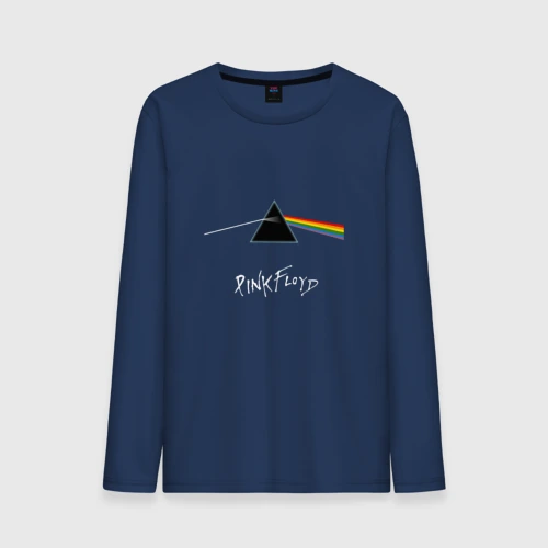 Мужской лонгслив хлопок Pink Floyd