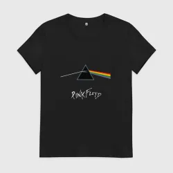 Женская футболка хлопок Pink Floyd