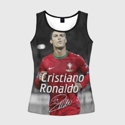Женская майка 3D Криштиану Роналду
