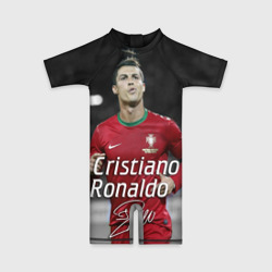 Детский купальный костюм 3D Криштиану Роналду