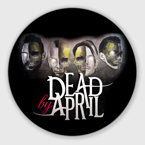 Круглый коврик для мышки Dead by April