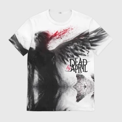 Мужская футболка 3D Dead by April - anhel
