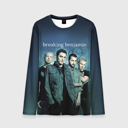 Мужской лонгслив 3D BREAKING BENJAMIN