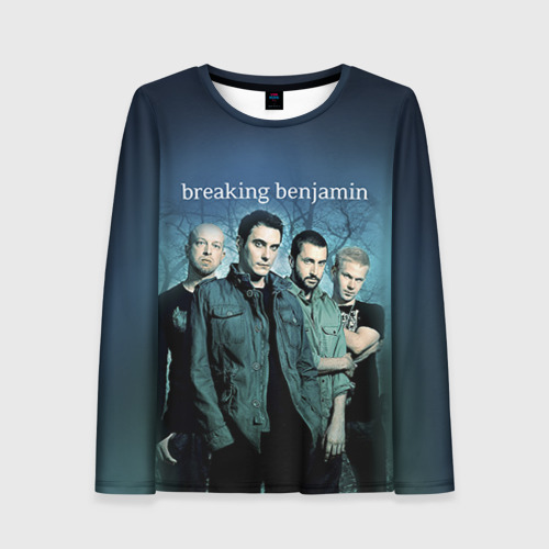 Женский лонгслив 3D BREAKING BENJAMIN