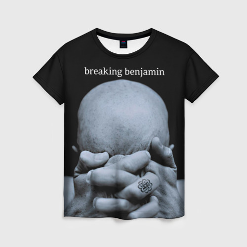 Женская футболка 3D BREAKING BENJAMIN