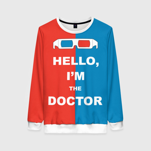 Женский свитшот 3D I'm the Doctor