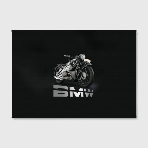 Холст прямоугольный Мотоцикл BMW, цвет 3D печать - фото 2