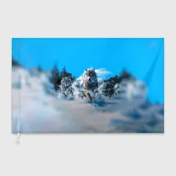 Флаг 3D Волчья охота