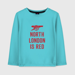 Детский лонгслив North London is Red