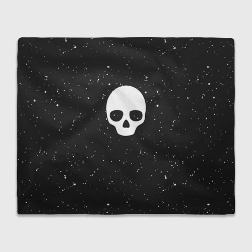 Плед 3D Black Milk Skull Classic