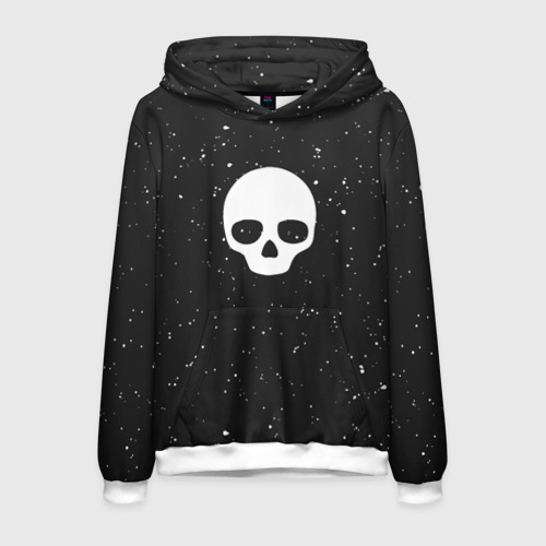 Мужская толстовка 3D Black Milk Skull Classic