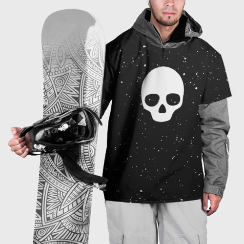 Накидка на куртку 3D Black Milk Skull Classic, цвет 3D печать