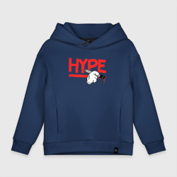 Детское худи Oversize хлопок Hype Hands