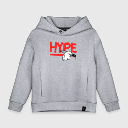 Детское худи Oversize хлопок Hype Hands