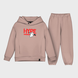 Детский костюм хлопок Oversize Hype Hands