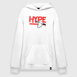 Худи SuperOversize хлопок Hype Hands